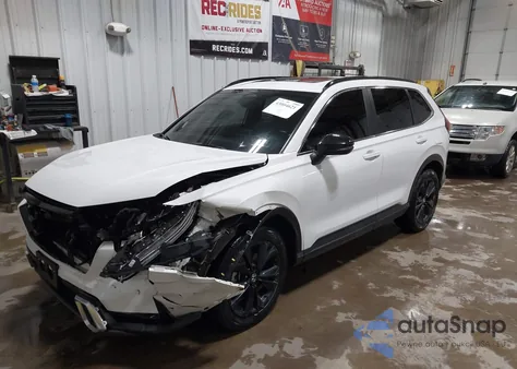 2023 Honda Cr-V Hybrid Sport Touring из США, поврежденный, VIN 2HKRS6H96PH807241